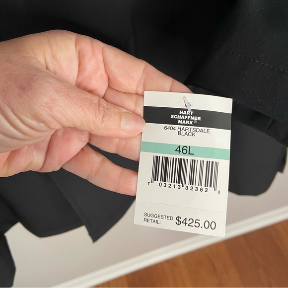 Hart Schaffner Marx Hartsdale Water Resistant All Weather Coat, NWT, size 46L. - Picture 10 of 13